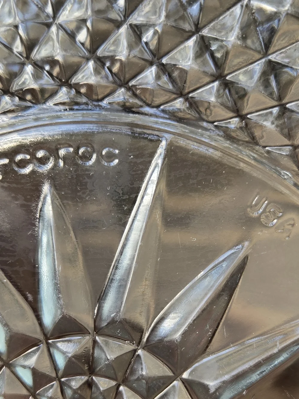Clear Glass Serving Bowl – Elegant Home Kitchen Food Storage